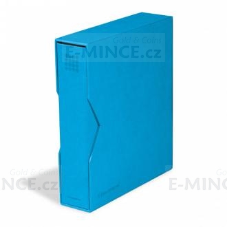 OPTIMA PUR ringbinder, incl. slipcase, cyan
Click to view the picture detail.