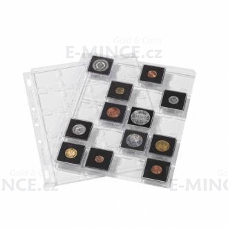SNAP plastic sheets for 20 QUADRUM coin capsules, pack of 2
Click to view the picture detail.