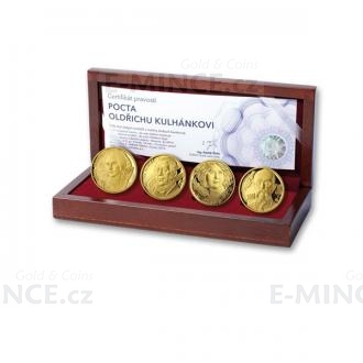 Set of Four Gold Medals Tribute to Oldřich Kulhánek - Proof
Click to view the picture detail.