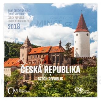 2018 - Mint Coin Set Czech Republic - Unc.
Click to view the picture detail.