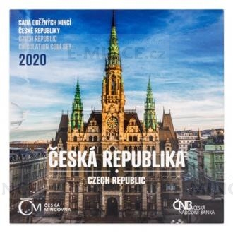 2020 - Set of Circulation Coins Czech Republic - Standard
Click to view the picture detail.