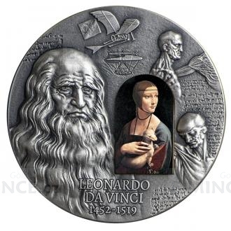 2019 - Cameroon 2000 CFA 500th Anniversary Leonardo da Vinci - Antique
Click to view the picture detail.