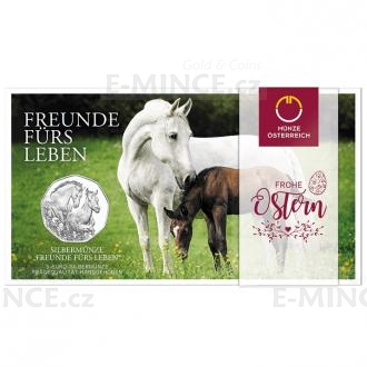 2020 - Austria 5 € Silver Coin Easter - Friends for Life - BU
Click to view the picture detail.
