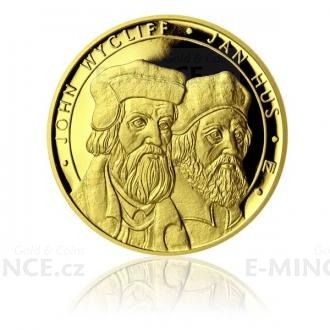 2011 - Niue 50 NZD Gold Investment Coin John Huss and John Wycliff - Proof
Click to view the picture detail.