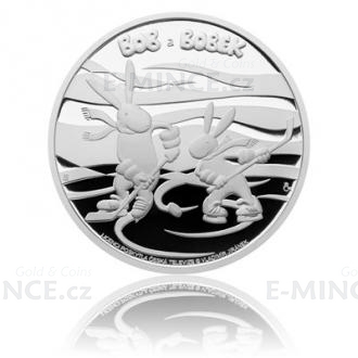 Silver coin Bob and Bobek - proof
Click to view the picture detail.