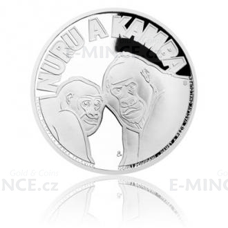 Silver coin Gorillas