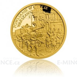 Gold coin War year 1943 - Warsaw Ghetto Uprising - proof
Click to view the picture detail.