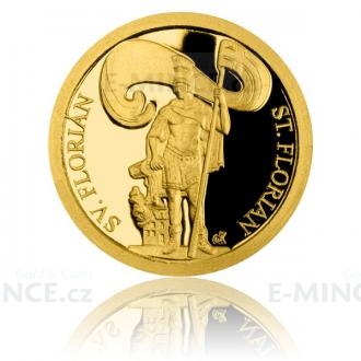 Gold coin Patrons - Saint Florian - proof
Click to view the picture detail.