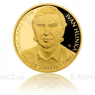 Gold Half-Ounce Coin Ivan Hlinka with Certificate No 13 - Proof
Click to view the picture detail.