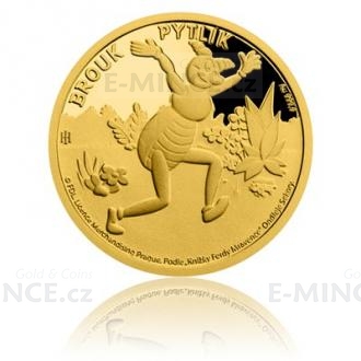 2019 - Niue 5 NZD Gold Coin Ferdy the Ant - Pytlk the Beetle - Proof
Click to view the picture detail.