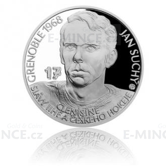 Silver Coin Legends of Czech Ice Hockey - Jan Suchý - proof
Click to view the picture detail.