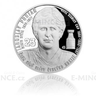 Silver Coin Legends of Czech Ice Hockey - Jaroslav Pouzar - proof
Click to view the picture detail.