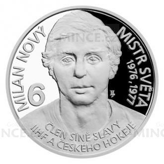 Silver Coin Legends of Czech Ice Hockey - Milan Nový - proof
Click to view the picture detail.