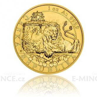 2018 - Niue 50 NZD Gold 1 oz bullion Czech Lion 2018 - reverse proof
Click to view the picture detail.