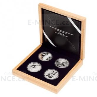 Niue 2019 - 20 NZD Set of Four 2oz Silver Coins Path to Freedom - proof
Click to view the picture detail.