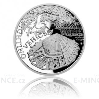 2019 - Niue 1 NZD Silver Coin Inventions of Leonardo da Vinci - Fighting Vehicle - Proof
Click to view the picture detail.