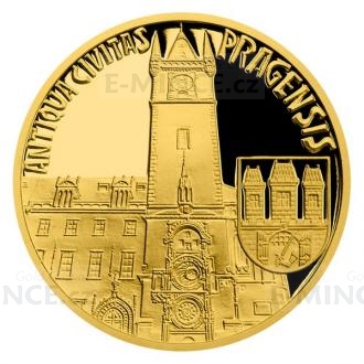 2019 - Niue 10 NZD Gold Quarter-Ounce Formation of Royal Capital City of Prague - Old Town - Proof
Click to view the picture detail.