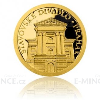 2019 - Niue 5 NZD Gold Coin Prague - Estates Theatre - Proof
Click to view the picture detail.