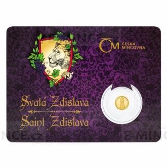 2019 - Niue 5 NZD Gold Coin Patrons - Saint Zdislava - Proof
Click to view the picture detail.