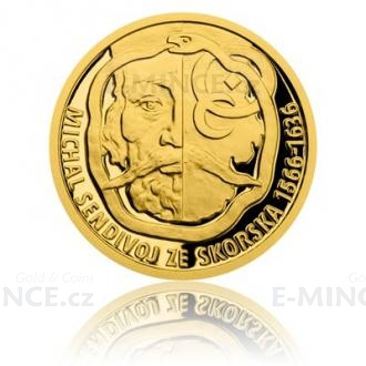 2019 - Niue 5 NZD Gold Coin Alchemists - Michael Sendivogius - Proof
Click to view the picture detail.