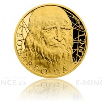 2019 - Niue 25 NZD Gold Half-Ounce Coin Leonardo da Vinci - Proof
Click to view the picture detail.