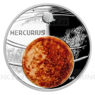 2020 - Niue 1 NZD Silver Coin Solar System - Mercury - Proof
Click to view the picture detail.