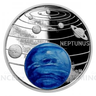 2021 - Niue 1 NZD Silver Coin Solar System - Neptune - Proof
Click to view the picture detail.