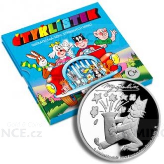 2019 - Niue 1 NZD Silver Coin Ctyrlistek / Four Leaf Clover - Myspulin - proof
Click to view the picture detail.