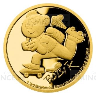 2020 - Niue 5 NZD Gold Coin Four Leaf Clover - Bobík - Proof
Click to view the picture detail.