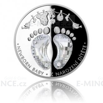 2021 - Niue 2 NZD Silver Crystal Coin - To the Birth of a Child - Proof
Click to view the picture detail.