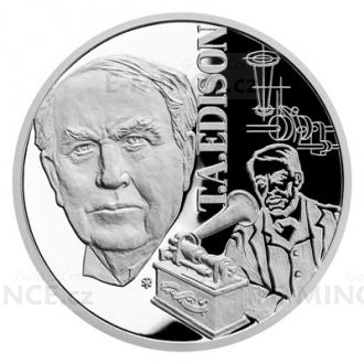 2020 - Niue 1 NZD Silver Coin Geniuses of the 19th Century - T. A. Edison - Proof
Click to view the picture detail.