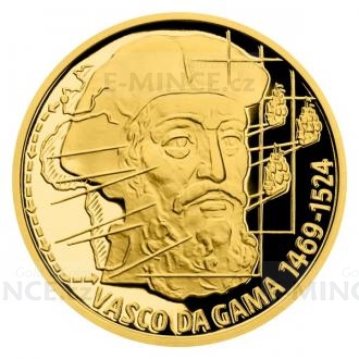 2020 - Niue 10 NZD Gold Quarter-Ounce Coin On Waves - Vasco da Gama - Proof
Click to view the picture detail.