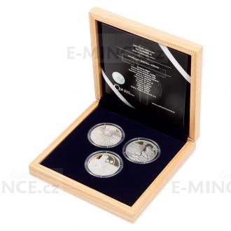 2020 - Niue 2 NZD Set of Three Silver Coins St. Ludmila - Proof
Click to view the picture detail.