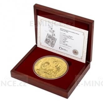 2020 - Niue 8000 NZD Gold One-Kilo Bullion Coin Czech Lion - Standard
Click to view the picture detail.