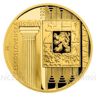 2020 - Niue 10 NZD Gold Coin Year 1920 - First Czechoslovak Constitution - Proof
Klicken Sie zur Detailabbildung.