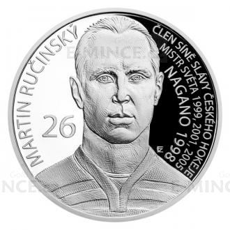 Silver Coin Czech and Czechoslovak Hockey Legends - Martin Rucinsky - Proof
Click to view the picture detail.