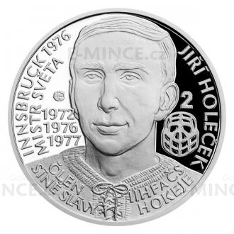 Silver Coin Czech and Czechoslovak Hockey Legends - Jiri Holeček - Proof
Click to view the picture detail.
