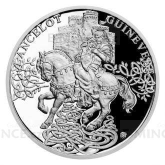 2021 - Niue 1 NZD Silver Coin The Legend of King Arthur - Guinevere and Lancelot - Proof
Click to view the picture detail.