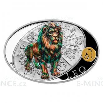 2021 - Niue 1 NZD Silver Coin Sign of Zodiac - Leo - Proof
Click to view the picture detail.