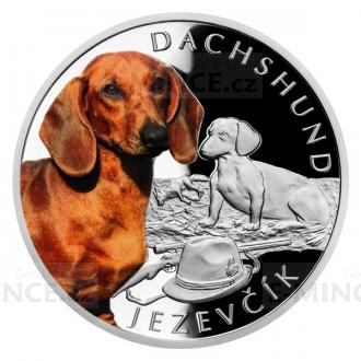 2021 - Niue 1 NZD Silver Coin Dog Breeds - Dachshund - Proof
Click to view the picture detail.