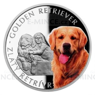 2021 - Niue 1 NZD Silver Coin Dog Breeds - Golden Retriever - Proof
Click to view the picture detail.