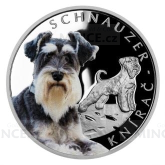 2022 - Niue 1 NZD Silver Coin Dog Breeds - Schnauzer - Proof
Click to view the picture detail.