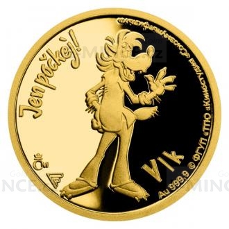 2021 - Niue 5 NZD Gold Coin Well, Just You Wait! - The Wolf - Proof
Click to view the picture detail.