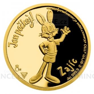 2021 - Niue 5 NZD Gold Coin Well, Just You Wait! - The Hare - Proof
Click to view the picture detail.