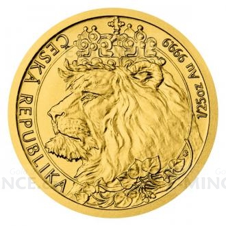 2021 - Niue 5 NZD Gold 1/25 Oz Bullion Coin Czech Lion - Standard
Click to view the picture detail.