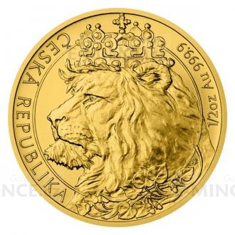 2021 - Niue 25 NZD Gold 1/2oz Coin Czech Lion - standard
Click to view the picture detail.