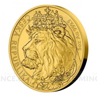 2021 - Niue 250 NZD Gold 5 Oz Coin Czech Lion - UNC
Click to view the picture detail.