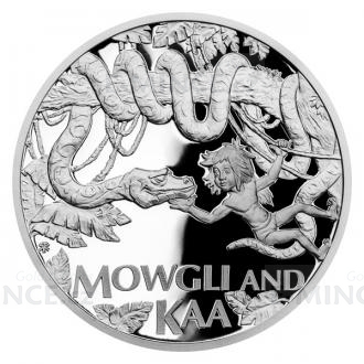 2022 - Niue 1 NZD Silver Coin The Jungle Book - Mowgli and Snake Kaa - Proof
Click to view the picture detail.