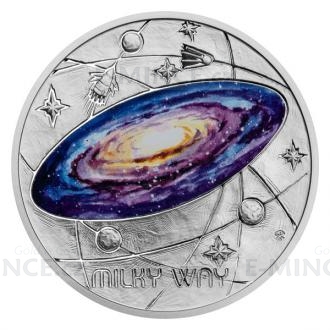 2022 - Niue 1 NZD Stbrn mince Mln drha - Milky Way - proof
Click to view the picture detail.