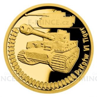 2022 - Niue 5 NZD Gold Coin Armored Vehicles - PzKpfw VI Tiger - Proof
Click to view the picture detail.